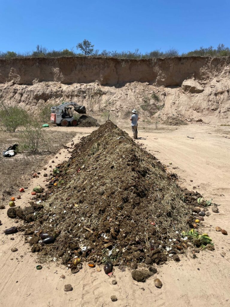 Grupo Libertad y Terra Compostaje recuperaron más de ocho mil kilos de residuos orgánicos