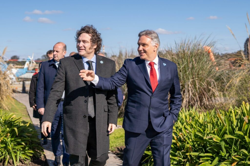 Milei llega a Córdoba para inaugurar la nueva sede la Bolsa de Comercio