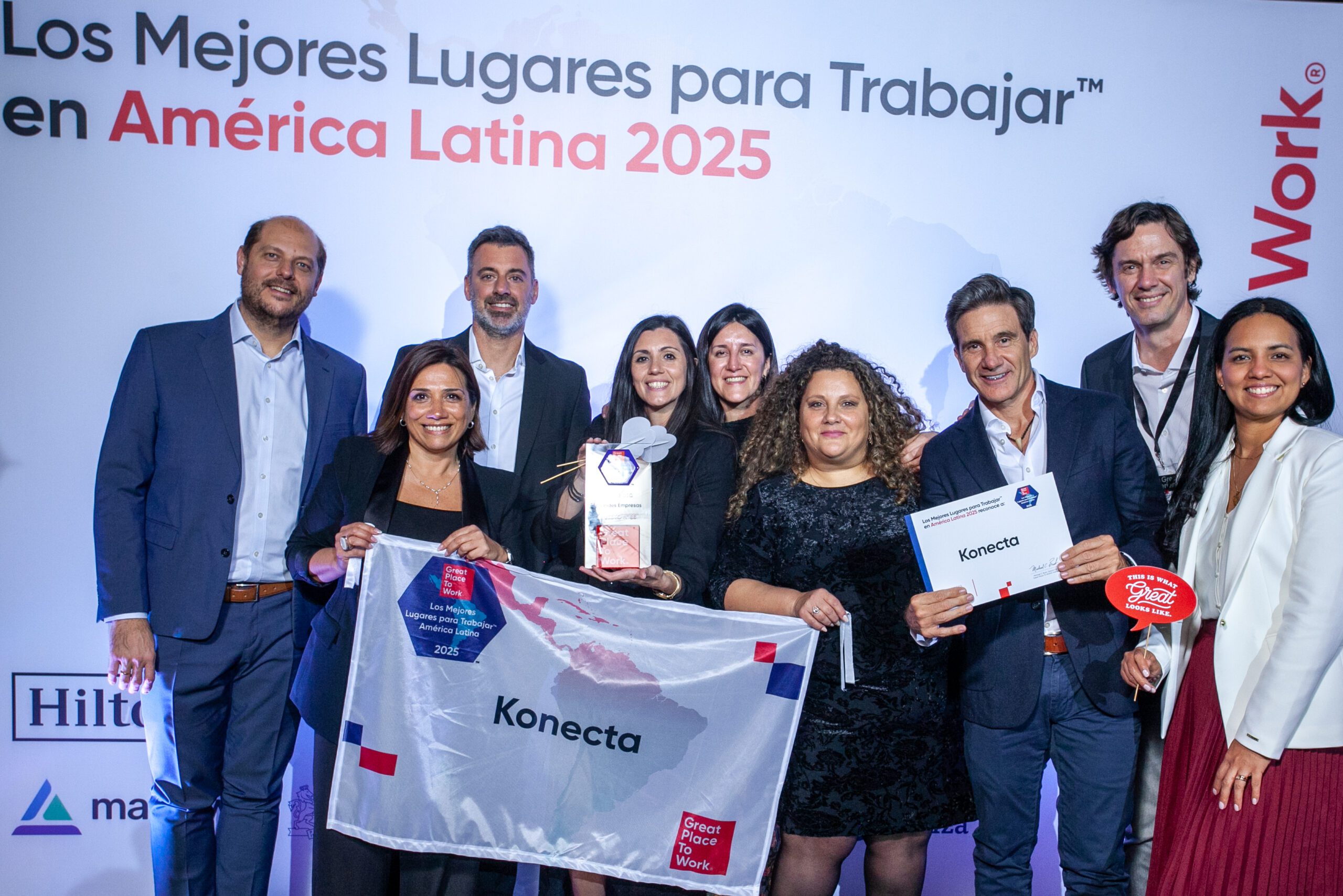 Konecta se consolida como una de las mejores empresas para trabajar en América Latina, según Great Place To Work