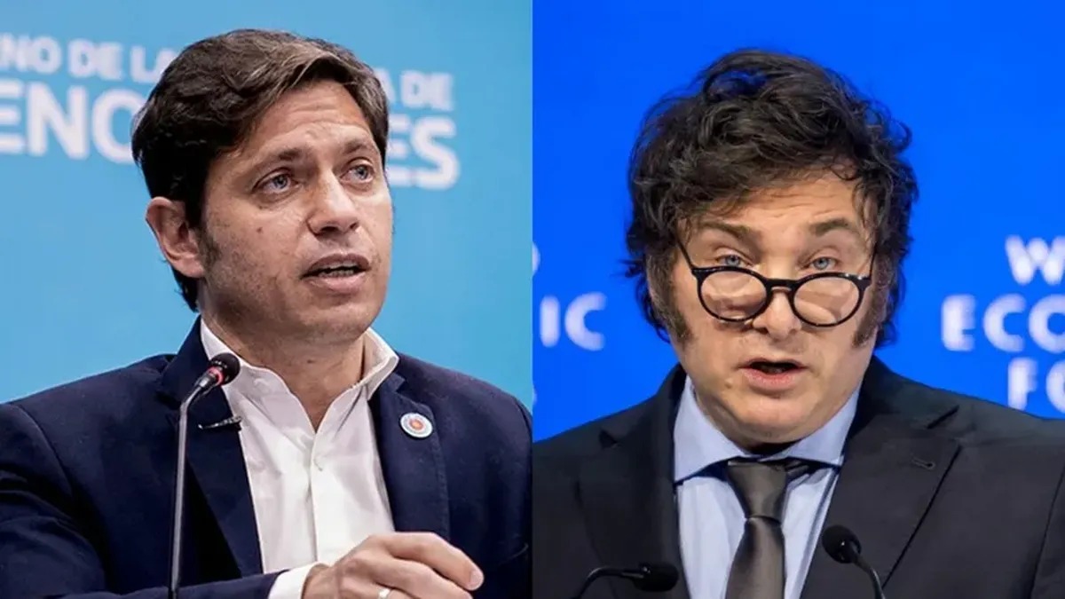 Una encuesta midió a Milei y Kicillof en todo el país: 21 a 3 a favor del Presidente