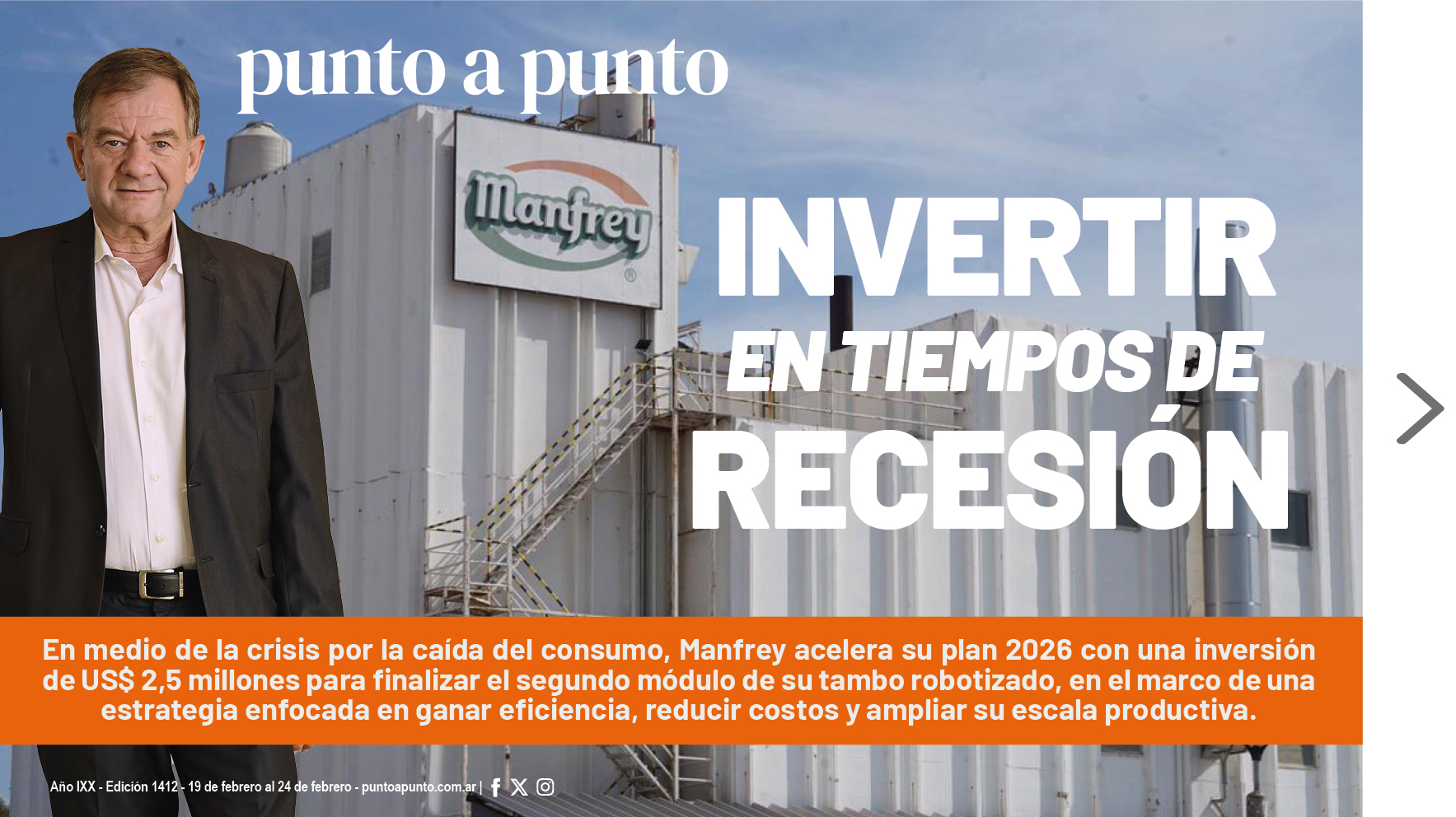 Edición 1412: Invertir en tiempo de recesión