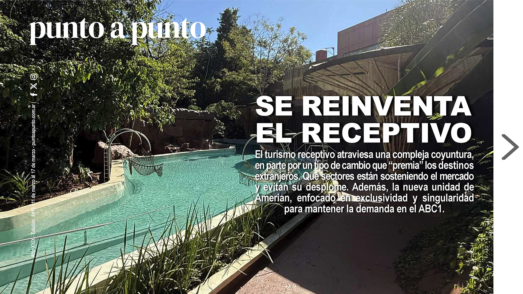 Edición 1415: se reinventa el turismo receptivo