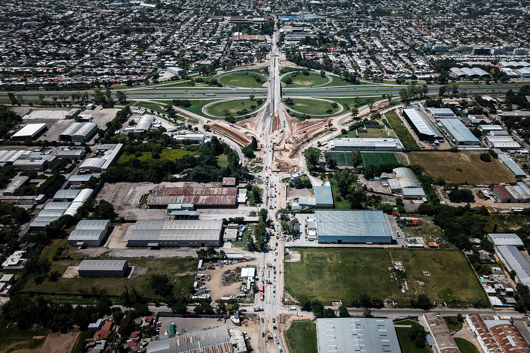 El altonivel de Av. Vélez Sarsfield muestra un avance del 43 por ciento