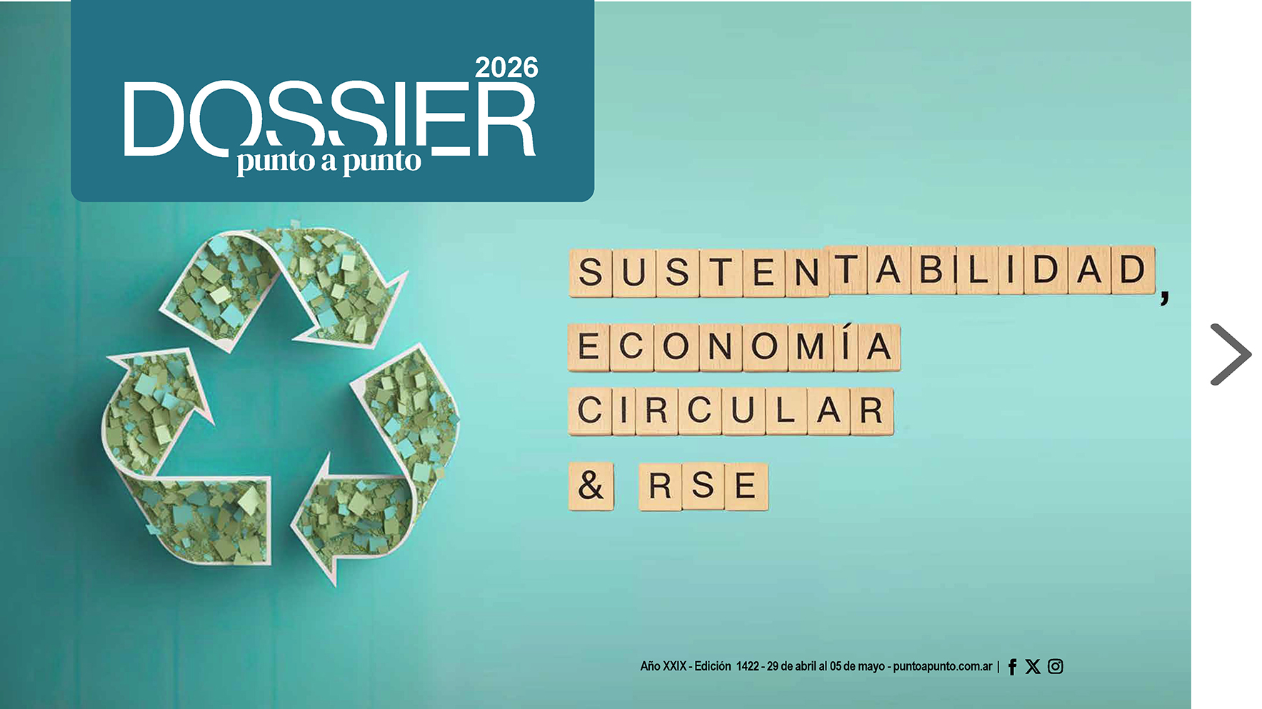 Edición 1422: Dossier de Sustentabilidad, Economía Circular y RSE