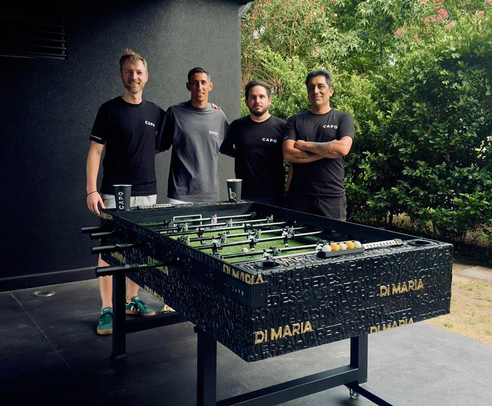 Capocannoniere: cómo un grupo de amigos reinventó el metegol y lo llevó al segmento premium