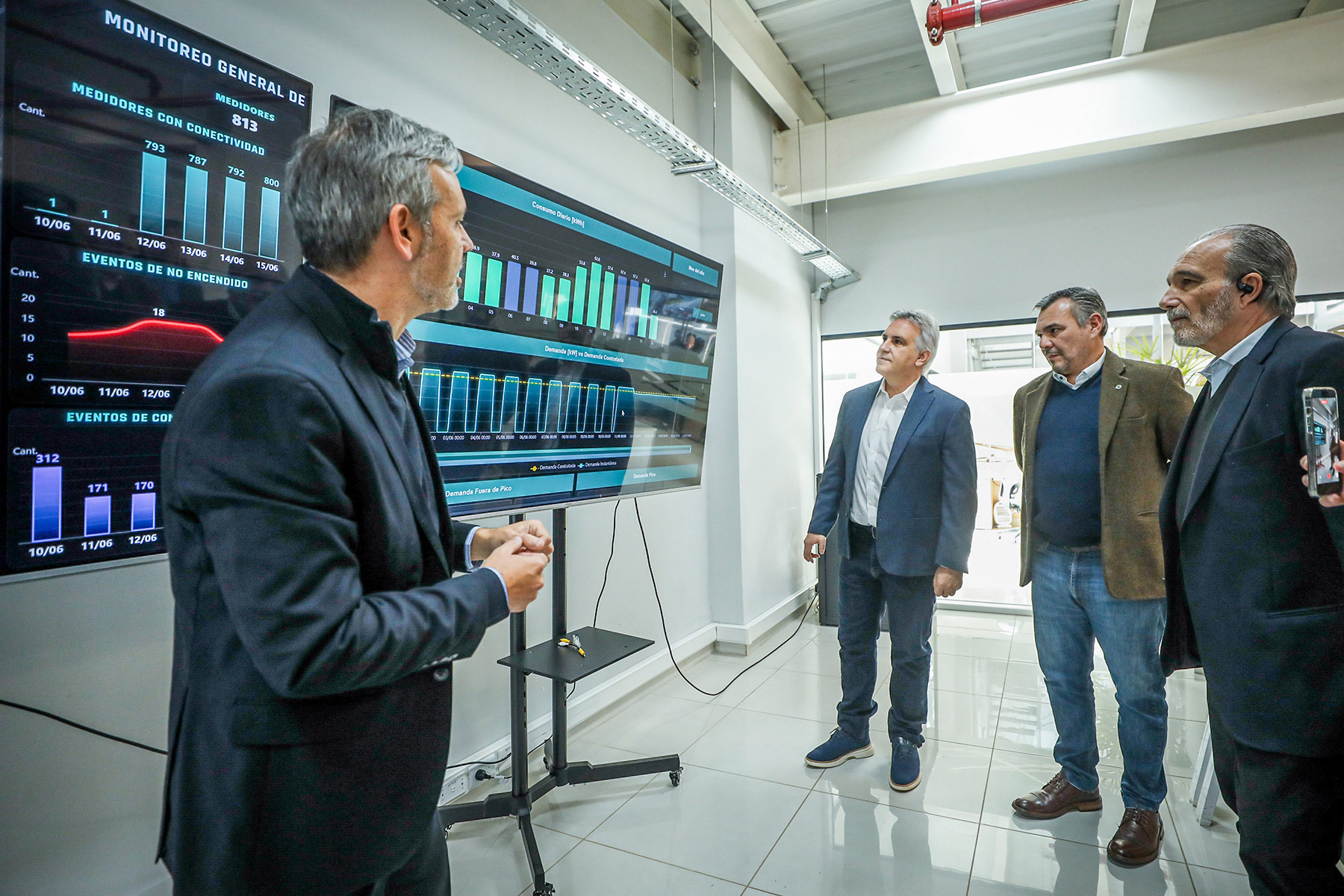 EPEC puso en marcha un sistema de monitoreo lumínico único en Argentina